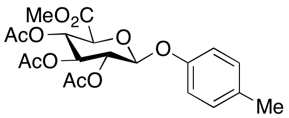 p-Cresol Glucuronide Methyl Ester Triacetate 