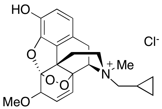 17-(Cyclopropylmethyl)-7,8-didehydro-6,14-epidioxy-4,5-epoxy-3-hydroxy-6-methoxy-17-methyl-morphinanium Chloride 