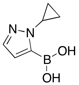 B-(1-Cyclopropyl-1H-pyrazol-5-yl)boronic acid