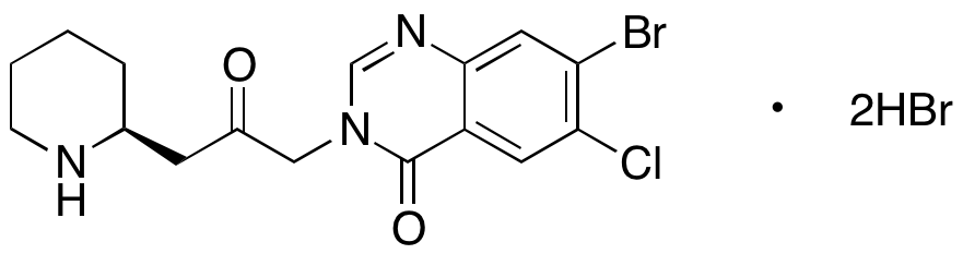 (+)-Deoxyhalofebrifugine Dihydrobromide