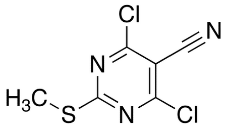 4,6-Dichloro-2-(methylthio)pyrimidine-5-carbonitrile
