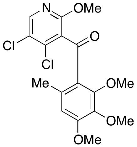 (4,5-Dichloro-2-methoxy-3-pyridinyl)(2,3,4-trimethoxy-6-methylphenyl)methanone 