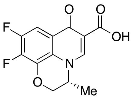 (3R)-9,10-Difluoro-2,3-dihydro-3-methyl-7-oxo-7H-pyrido[1,2,3-de]-1,4-benzoxazine-6-carboxylic Acid