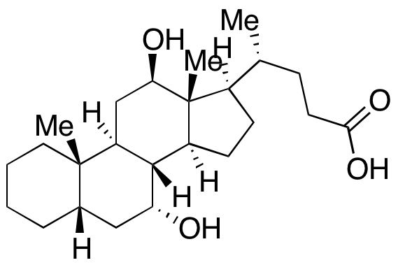 7α,12 β-Dihydroxy-5 β-cholanoic Acid
