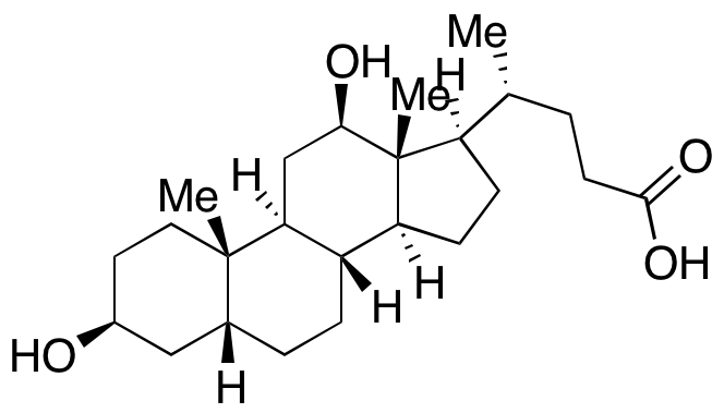 3 β,12 β-Dihydroxy-5 β-cholanoic Acid