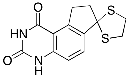 8,9-Dihydro-spiro[7H-cyclopenta[f]quinazoline-7,2’-[1,3]dithiolane]-1,3(2H,4H)-dione