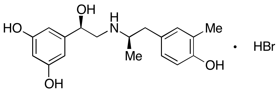 (1RS)-1-(3,5-Dihydroxyphenyl)2-[[(1RS)-2-(4-hydroxy-3-methylphenyl)-1-methylethyl]aminoethanol Hydrobromide