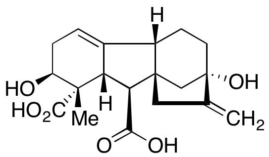 2 β,7-Dihydroxy-1-methyl-8-methylene-4b β-gibb-4-ene-1α,10 β-dicarboxylic Acid