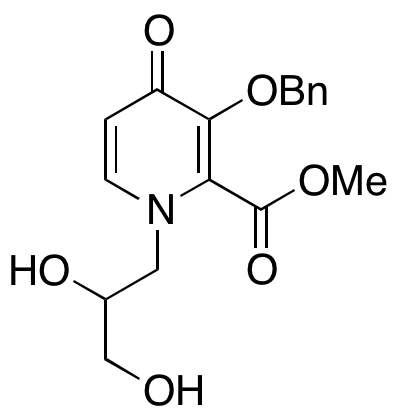 1-(2,3-Dihydroxypropyl)-4-oxo-3-[(phenylmethyl)oxy]-1,4-dihydro-2-pyridinecarboxylic Acid Methyl Ester 
