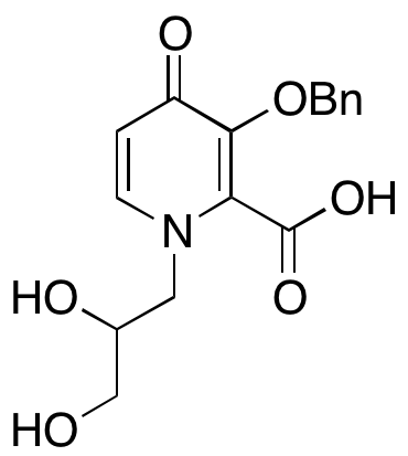 1-(2,3-Dihydroxypropyl)-4-oxo-3-[(phenylmethyl)oxy]-1,4-dihydro-2-pyridinecarboxylic Acid