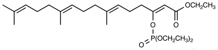 (2E,6E,10E)-3-Diethoxyphosphoryloxy-7,11,15-trimethyl-hexadecatetra-2,6,10,14-enoic Acid, Ethyl Ester, (Mixture of Isomers)