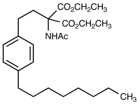 Diethyl 2-Acetamido-2-[2-(4-octylphenylethyl)malonate
