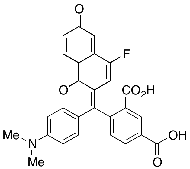 4-(10-(Dimethylamino)-5-fluoro-3-oxo-3H-benzo[c]xanthen-7-yl)isophthalic Acid