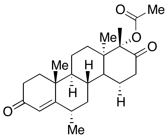 6α,17a-Dimethyl-3,17-dioxo-D-homoandrost-4-en-17aα-yl 13α-Epimer Acetate