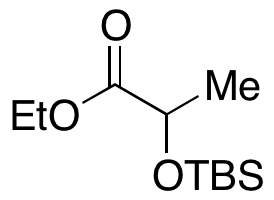 2-[[(1,1-Dimethylethyl)dimethylsilyl]oxy]propanoic Acid Ethyl Ester 