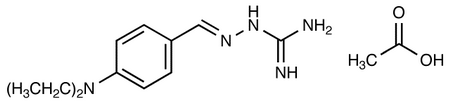 N-(4-Diethylaminobenzylideneamino)guanidine Acetic Acid Salt