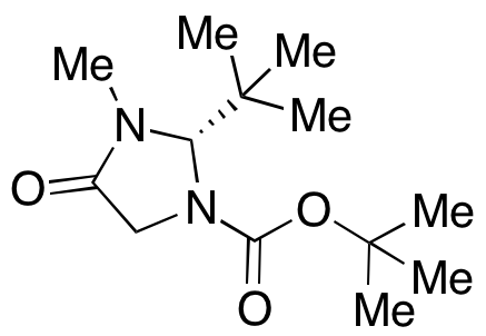 (2S)-2-(1,1-Dimethylethyl)-3-methyl-4-oxo-1-imidazolidinecarboxylic Acid 1,1-Dimethylethyl Ester