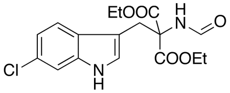 Diethyl (6-Chloro-2-indolylmethyl)formamido-malonate