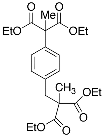 Diethyl 2-[4-(2,2-Dicarboethoxypropyl)phenyl]-2-methyl Malonate