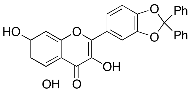 2-(2,2-Diphenyl-1,3-benzodioxol-5-yl)-3,5,7-trihydroxy-4H-1-benzopyran-4-one 