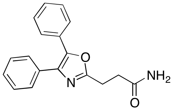 4,5-Diphenyl-2-oxazolepropanamide