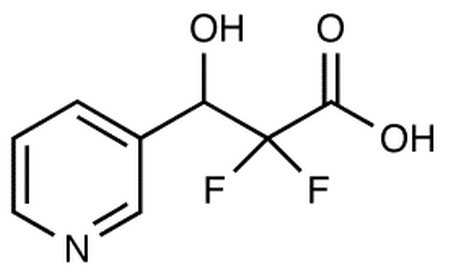 2,2-Difluoro-3-hydroxy-(3-pyridyl)propionic Acid