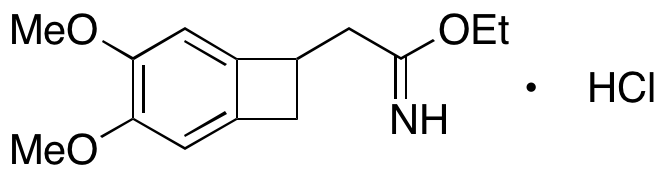 Ethyl [(3,4-dimethoxybicyclo[4.2.0]octa-1,3,5-trien-7-yl)methyl]imidoformate Hydrochloride