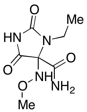 3-Ethyl-4-(methoxyamino)-2,5-dioxo-4-imidazolidinecarboxamide