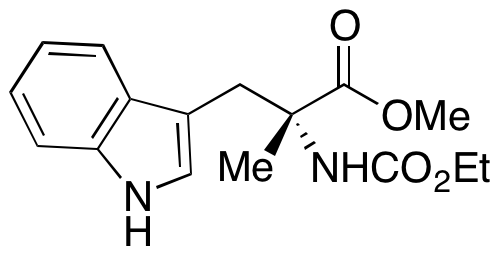 N-(Ethoxycarbonyl)-α-methyl-D-tryptophan Methyl Ester