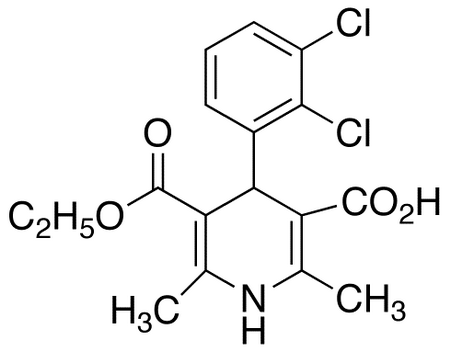1,4-Dihydro-2,6-dimethyl-5-ethoxycarbonyl-4-(2,3-dichlorophenyl)-3-pyridinecarboxylic Acid