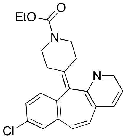Ethyl 4-(8-chloro-11H-benzo[5,6]cyclohepta[1,2-β]pyridin-11-ylidene)piperidine-1-carboxylate