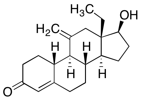 (+)-13 β-Ethyl-17 β-hydroxy-11-methylenegon-4-en-3-one