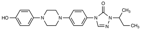2,4-Dihydro-4-[4-[4-(4-hydroxyphenyl]-1-piperazinyl]-phenyl]-2-(1-methylpropyl)-3H-1,2,4-triazol-3-one