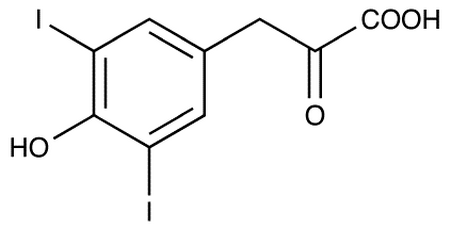 3,5-Diiodo-4-hydroxyphenylpyruvic Acid