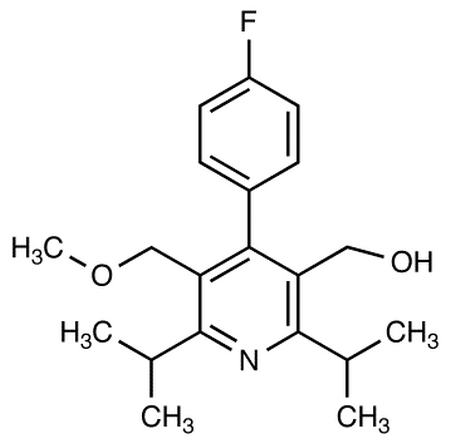 2,6-Diisopropyl-4-(4-fluorophenyl)-3-hydroxymethyl-5-methoxypyridine