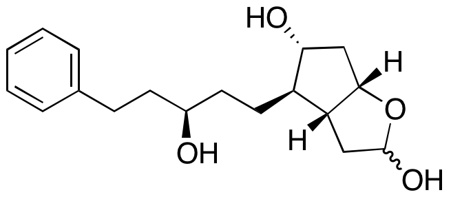 (3aR,4R,5R,6aS)-Hexahydro-4-[(3R)-3-hydroxy-5-phenylpentyl]-2H-cyclopenta[b]furan-2,5-diol