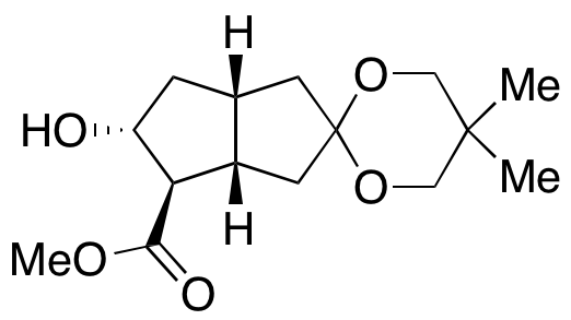 (3’aS,4’R,5’R,6’aR)-Hexahydro-5’-hydroxy-5,5-dimethyl-spiro[1,3-dioxane-2,2’(1’H)-pentalene]-4’-carboxylic Acid Methyl Ester 