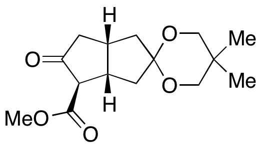 [3’aS-(3’aα,4’α,6’aα)]-Hexahydro-5,5-dimethyl-5’-oxo-spiro[1,3-dioxane-2,2’(1’H)-pentalene]-4’-carboxylic Acid Methyl Ester 
