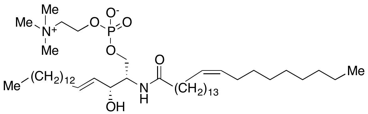 (7S,23Z)-4-hydroxy-7-[(1R,2E)-1-hydroxy-2-hexadecen-1-yl]-N,N,N-trimethyl-9-oxo-3,5-dioxa-8-aza-4-phosphadotriacont-23-en-1-aminium 4-Oxide Inner Salt