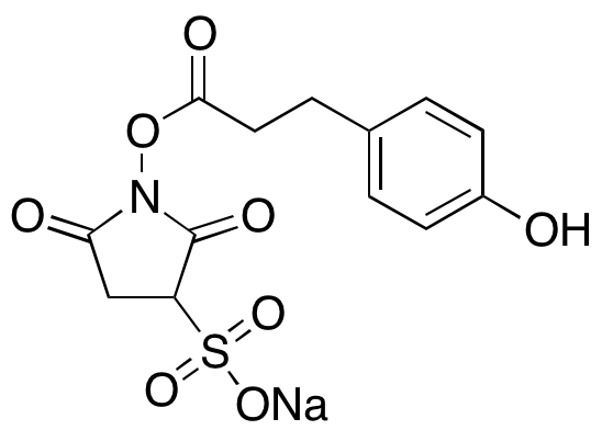 4-Hydroxy-benzenepropanoic Acid 2,5-Dioxo-3-sulfo-1-pyrrolidinyl Ester Sodium Salt
