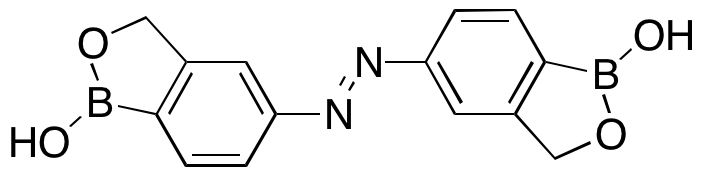 5-[(Z)-2-(1-hydroxy-1,3-dihydro-2,1-benzoxaborol-5-yl)diazen-1-yl]-1,3-dihydro-2,1-benzoxaborol-1-ol