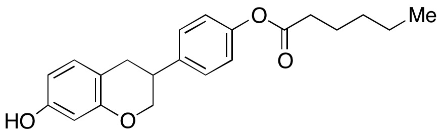 4-(7-Hydroxychroman-3-yl)phenyl Hexanoate