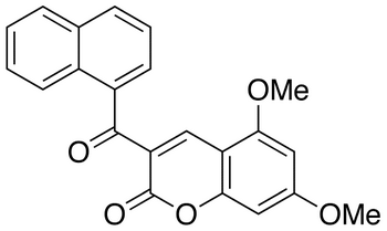 5,7-Dimethoxy-3-(1-naphthoyl)coumarin