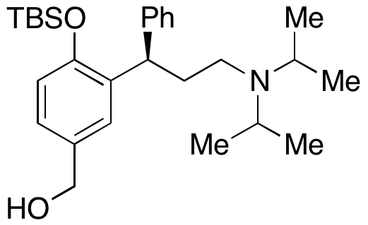 (R)-5-Hydroxymethyl Tolterodine tert-Butyldimethylsilyl Ether