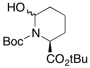 (2S)-6-Hydroxy-1,2-piperidinecarboxylic Acid 1,2-Bis(1,1-dimethylethyl) Ester 