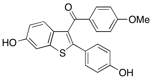 [6-Hydroxy-2-(4-hydroxyphenyl)benzo[b]thien-3-yl](4-methoxyphenyl)methanone 