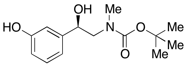 N-[(2R)-2-Hydroxy-2-(3-hydroxyphenyl)ethyl]-N-methylcarbamic Acid 1,1-Dimethylethyl Ester