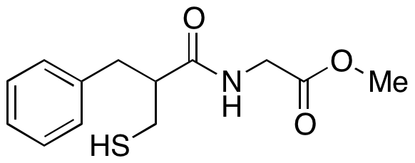 N-[2-(Mercaptomethyl)-1-oxo-3-phenylpropyl]glycine Methyl Ester 