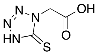 5-Mercapto-1-tetrazolylacetic Acid