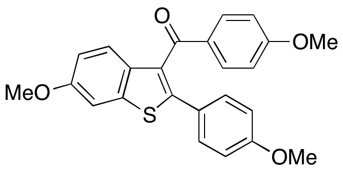 [6-Methoxy-2-(4-methoxyphenyl)benzo[b]thien-3-yl][4-methoxyphenyl]methanone